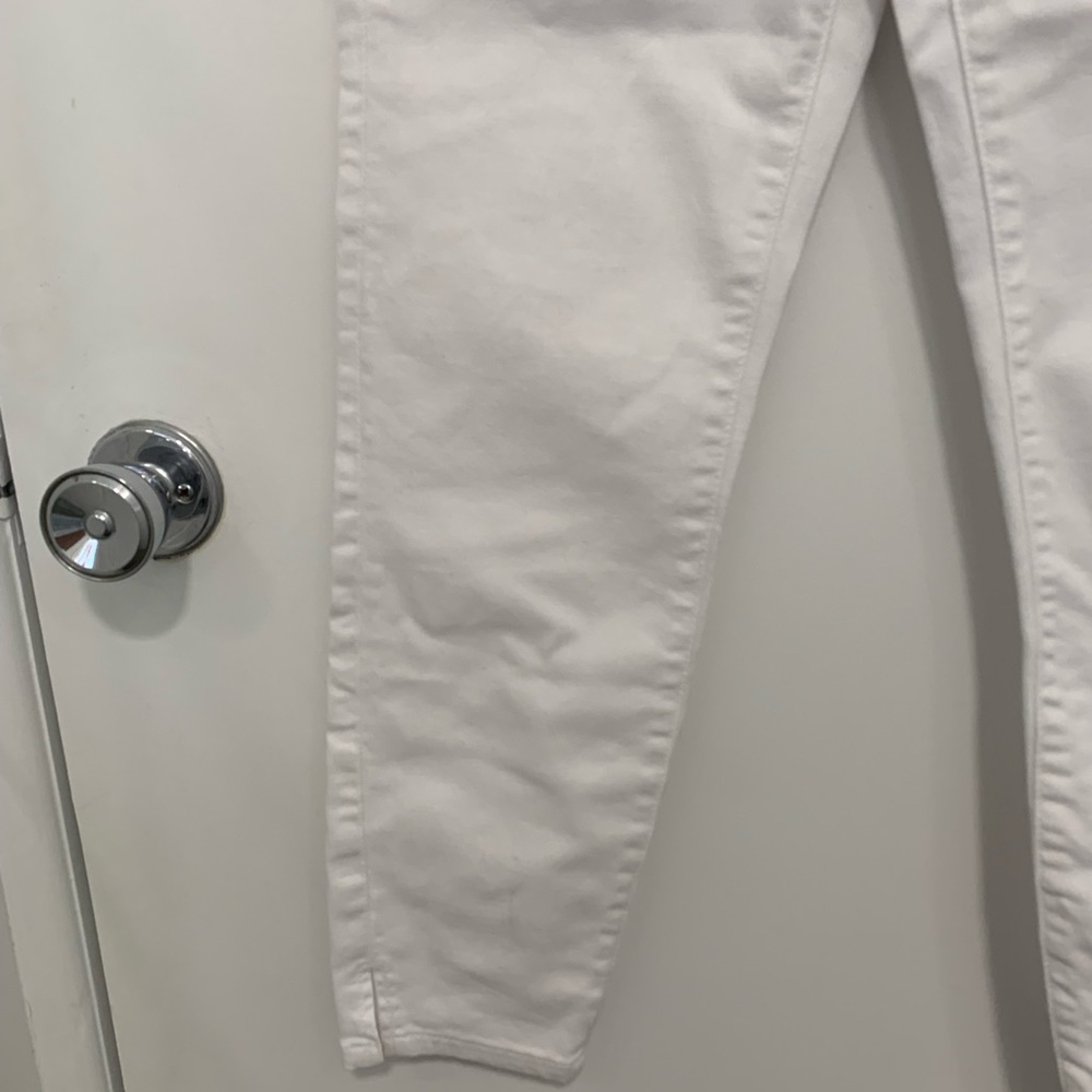 PORTMANS white denim jeans Sz 9 - Picture 3 of 12